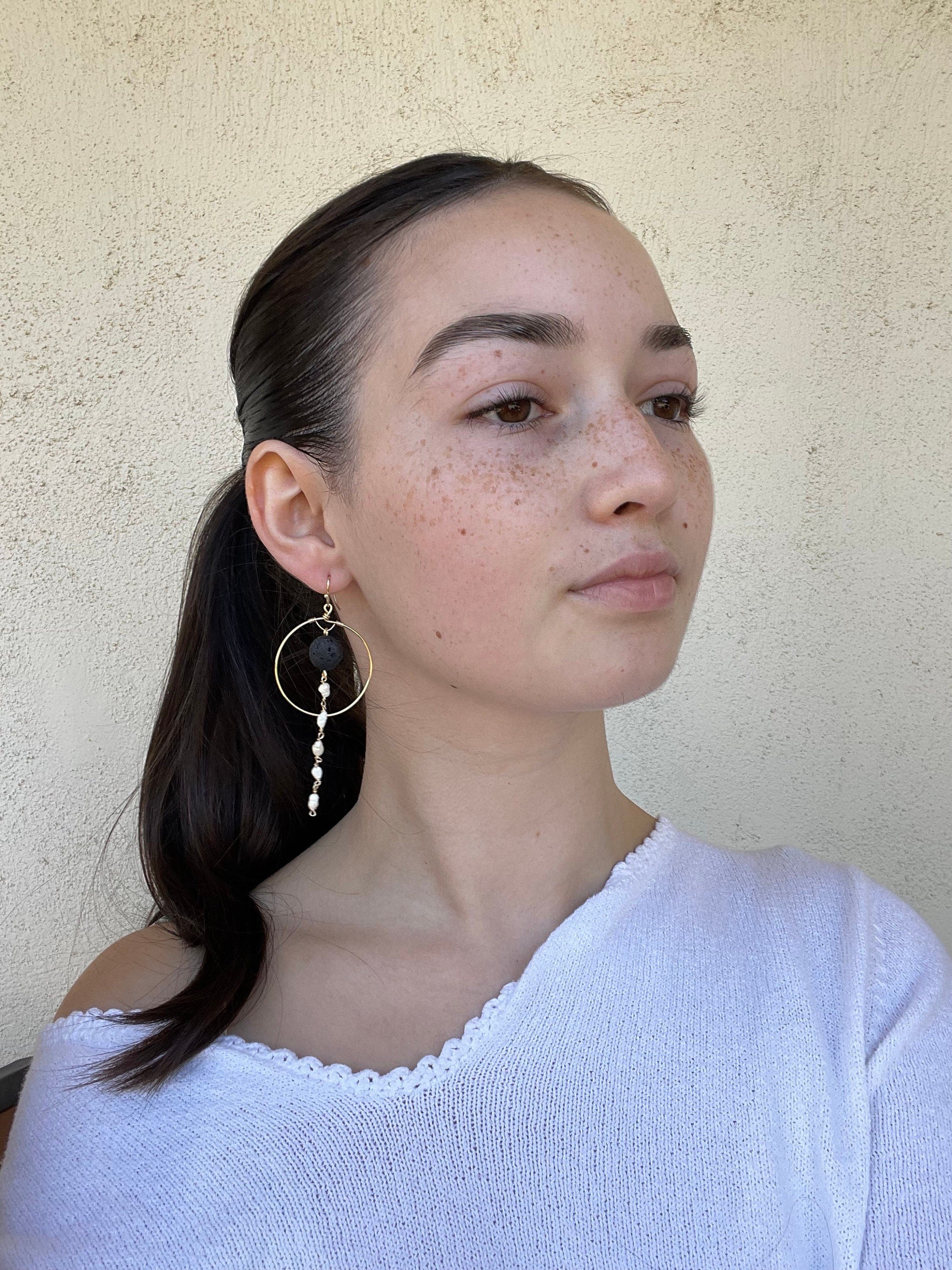 Tidal Ember Earrings