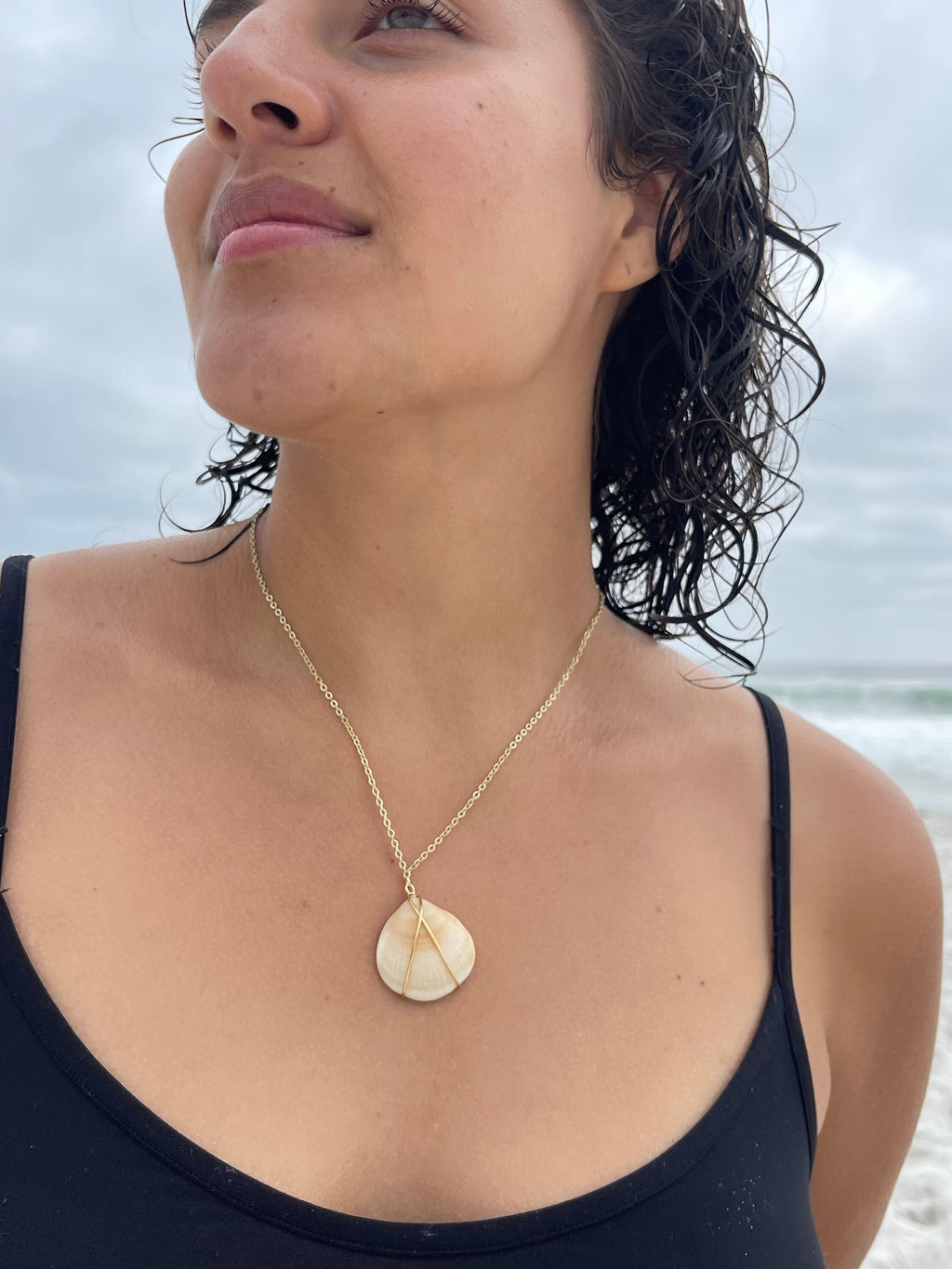 Seashell Wrap Necklace