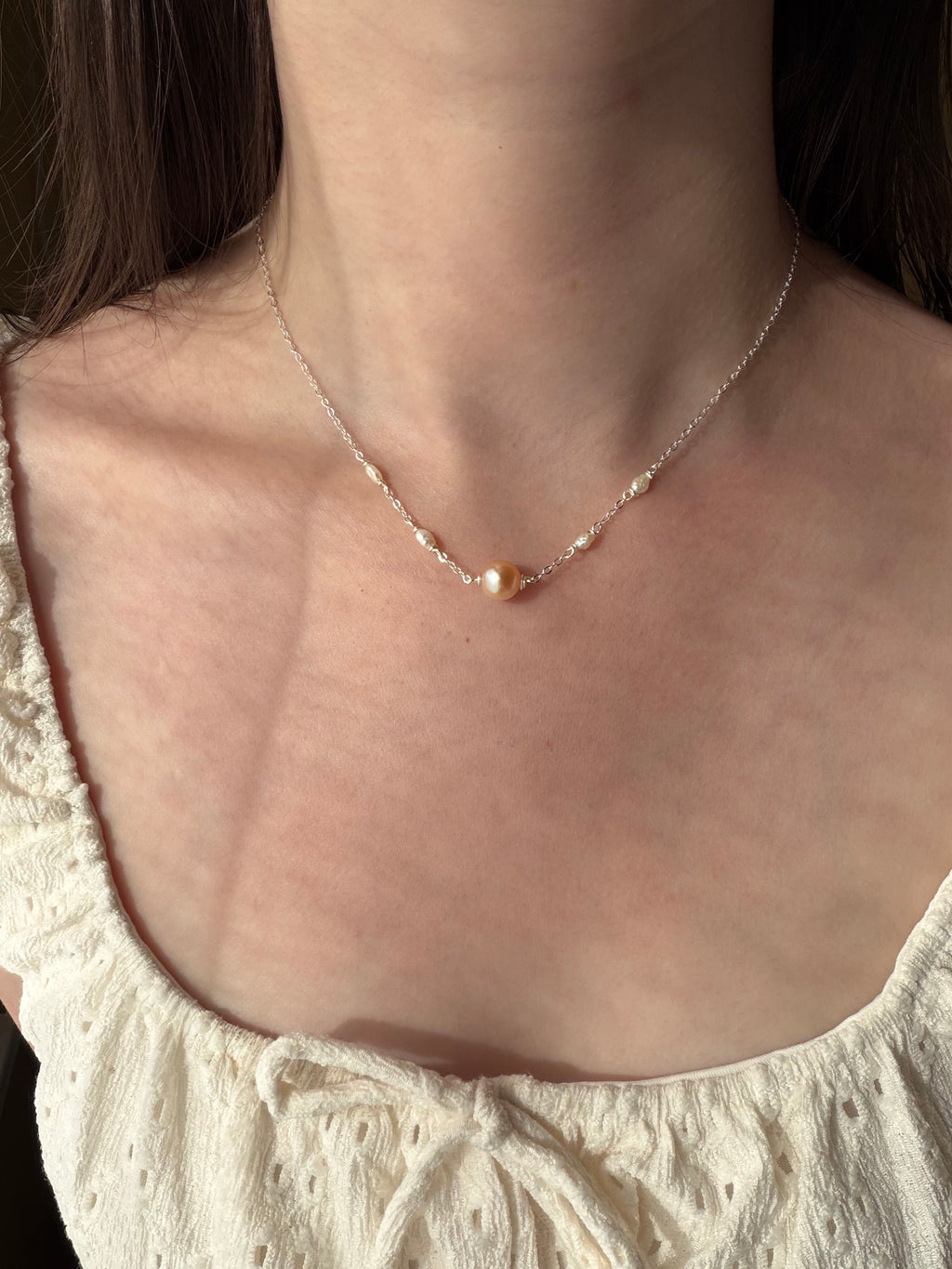 Blush Pink Necklace