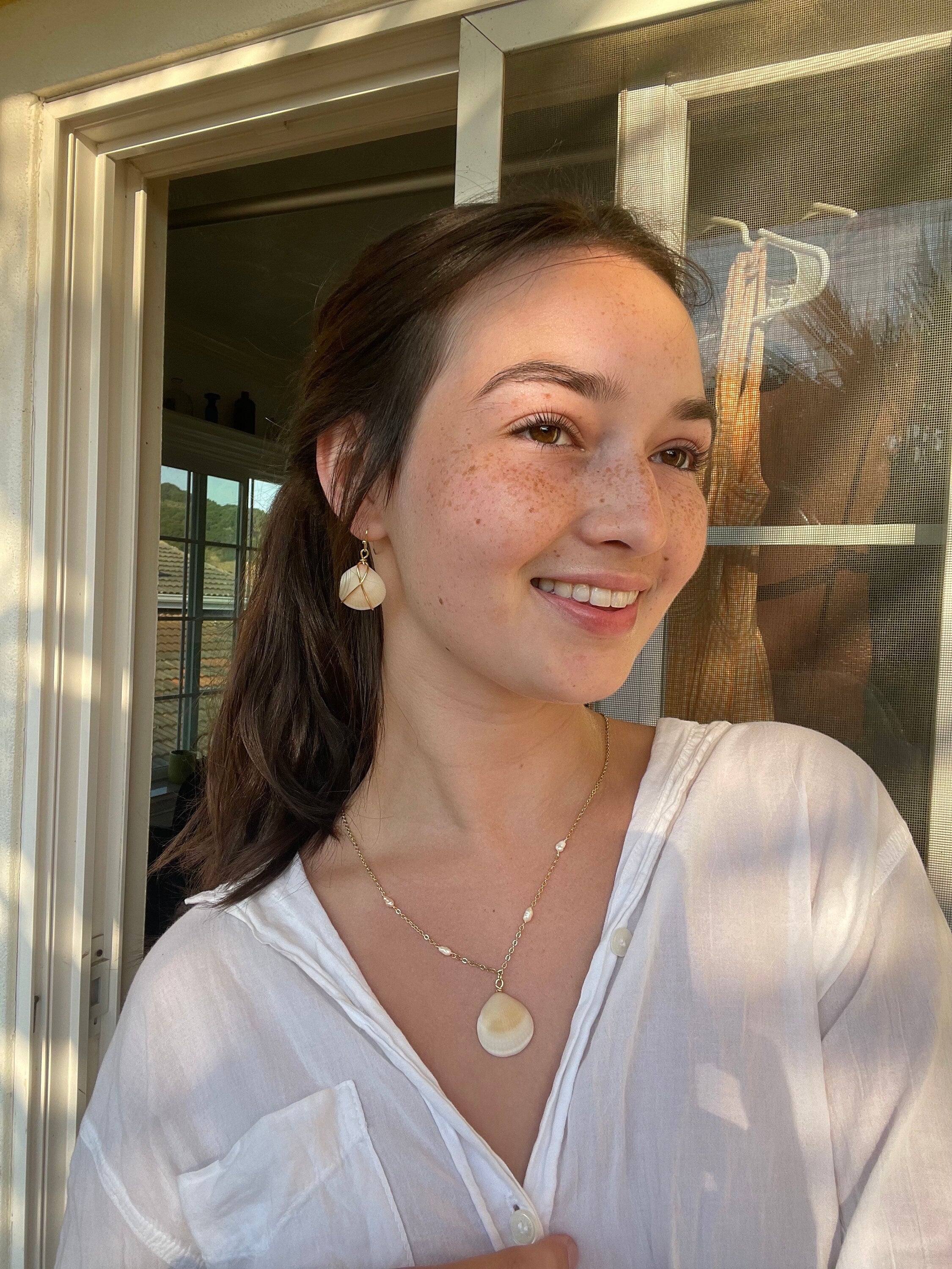 Seashell Wrap Earrings