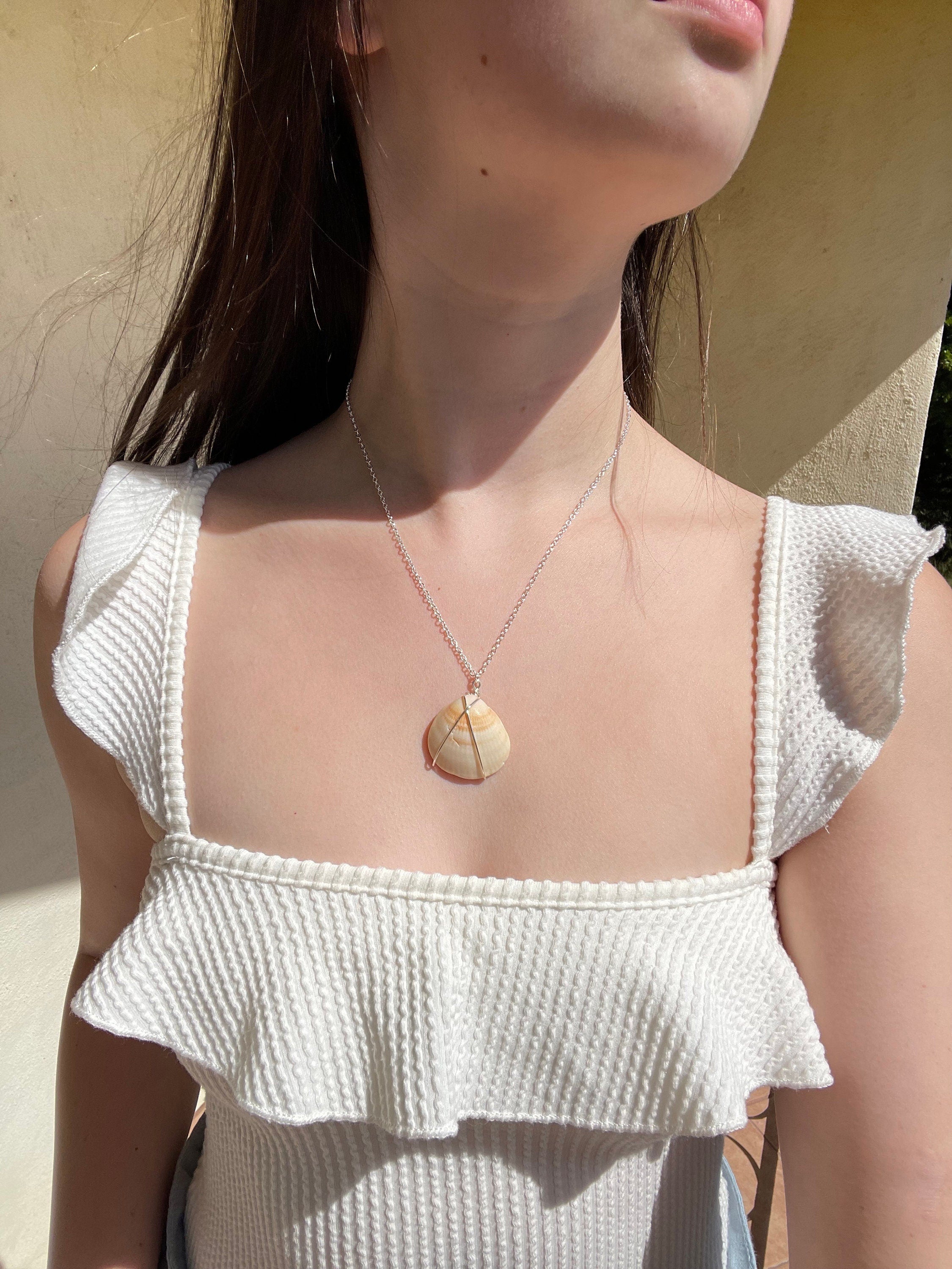 Seashell Wrap Necklace