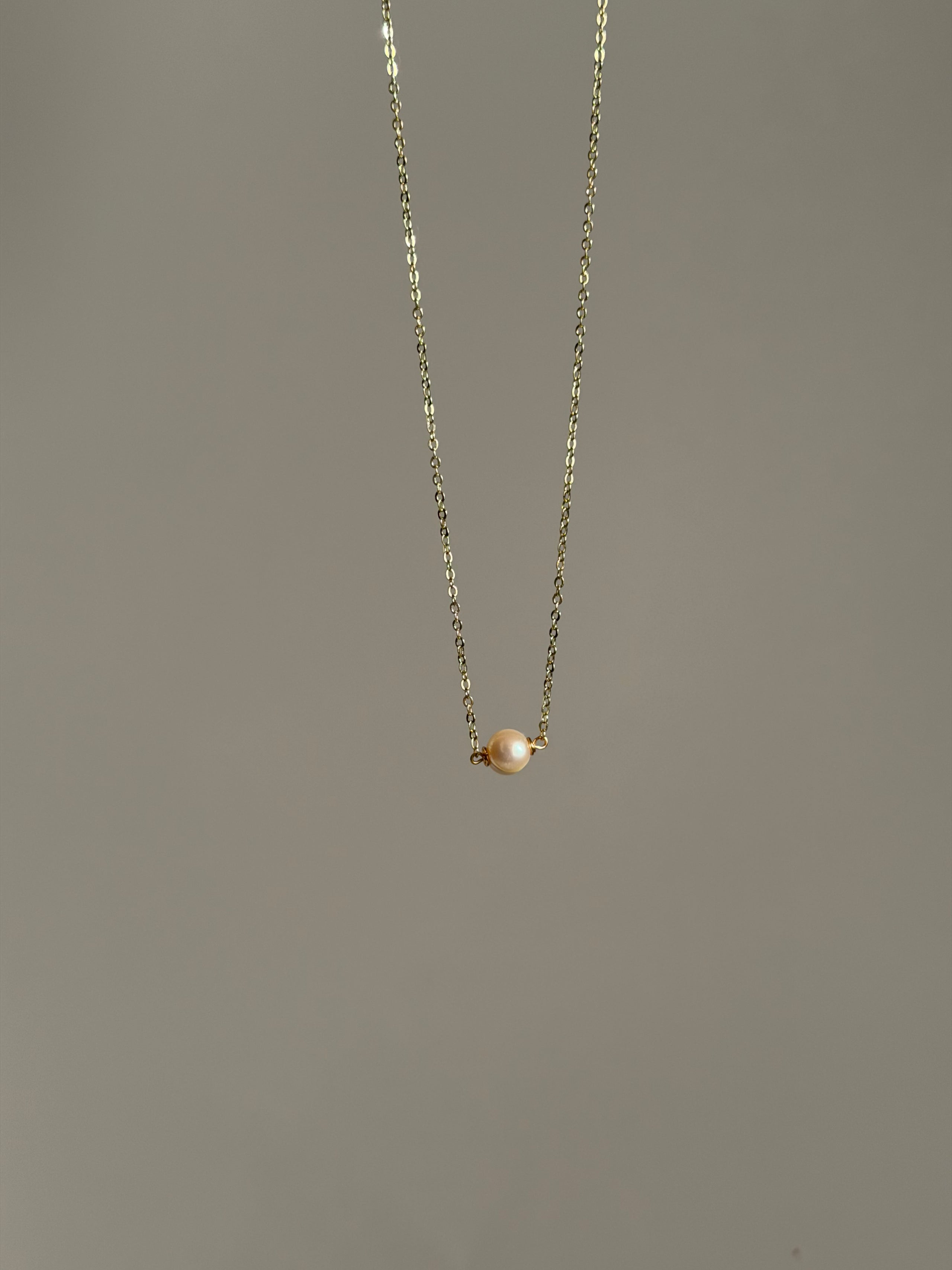 Single Pearl Necklace