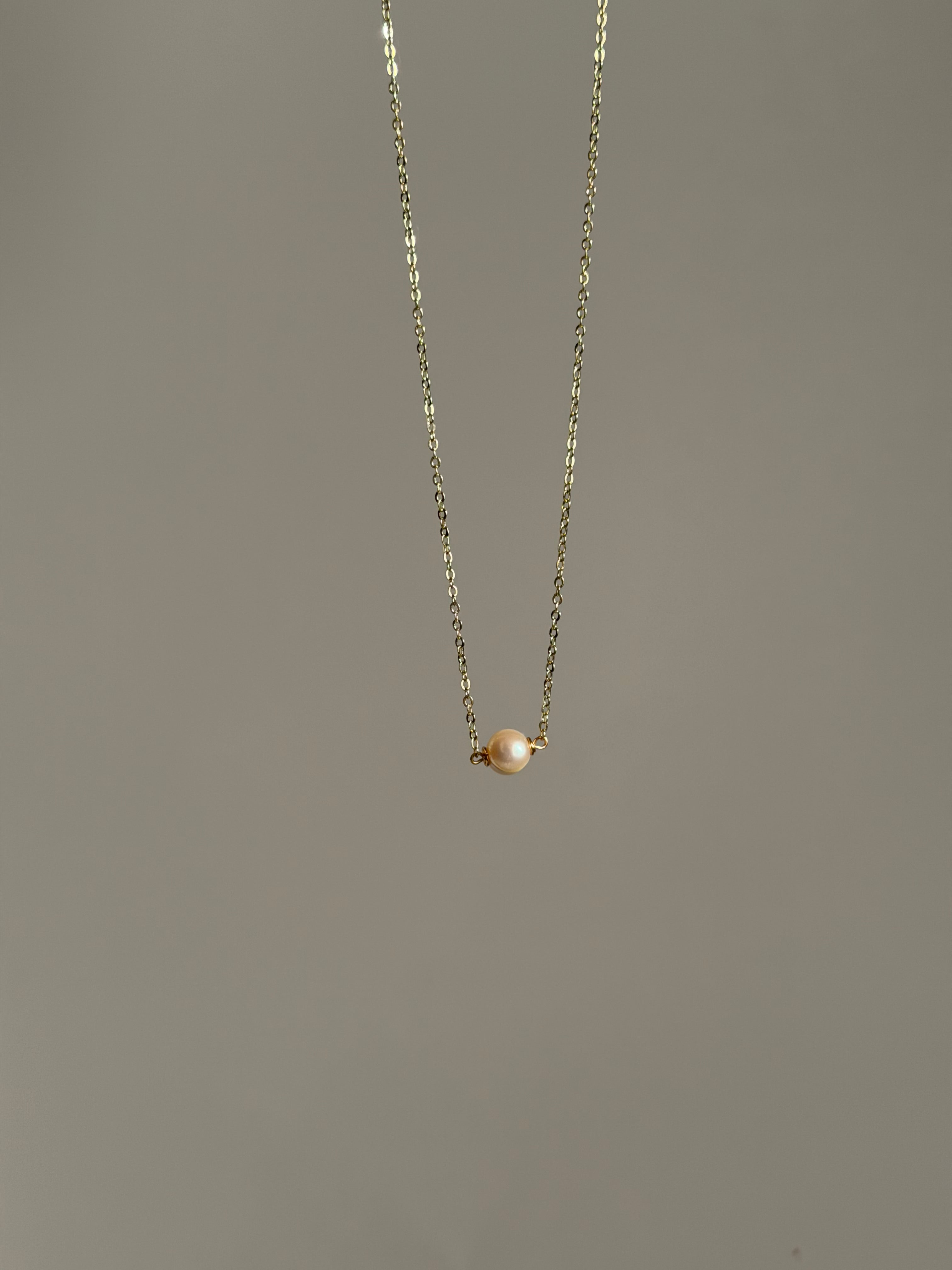 Single Pearl Necklace