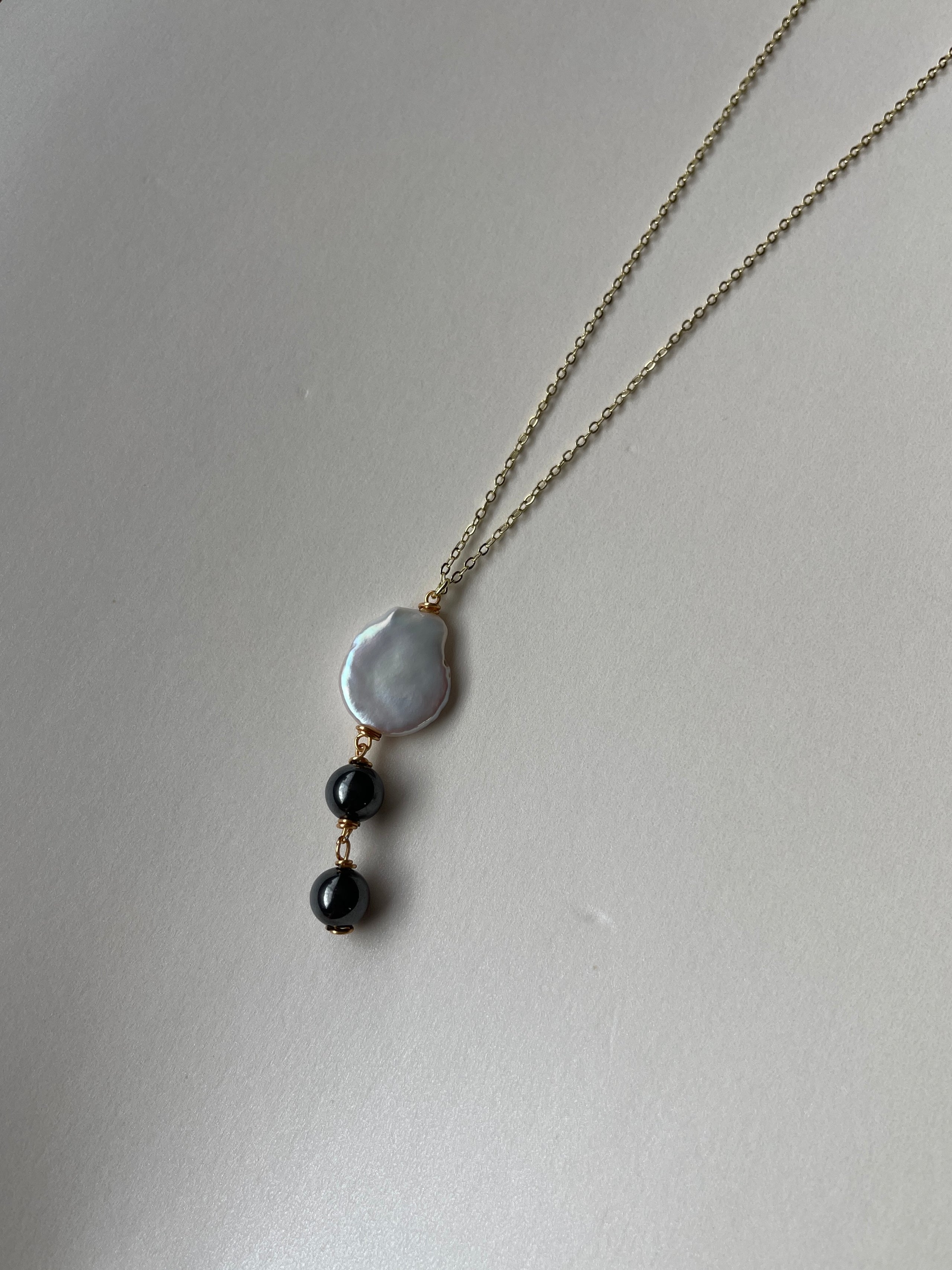 Pearl Eclipse Necklace