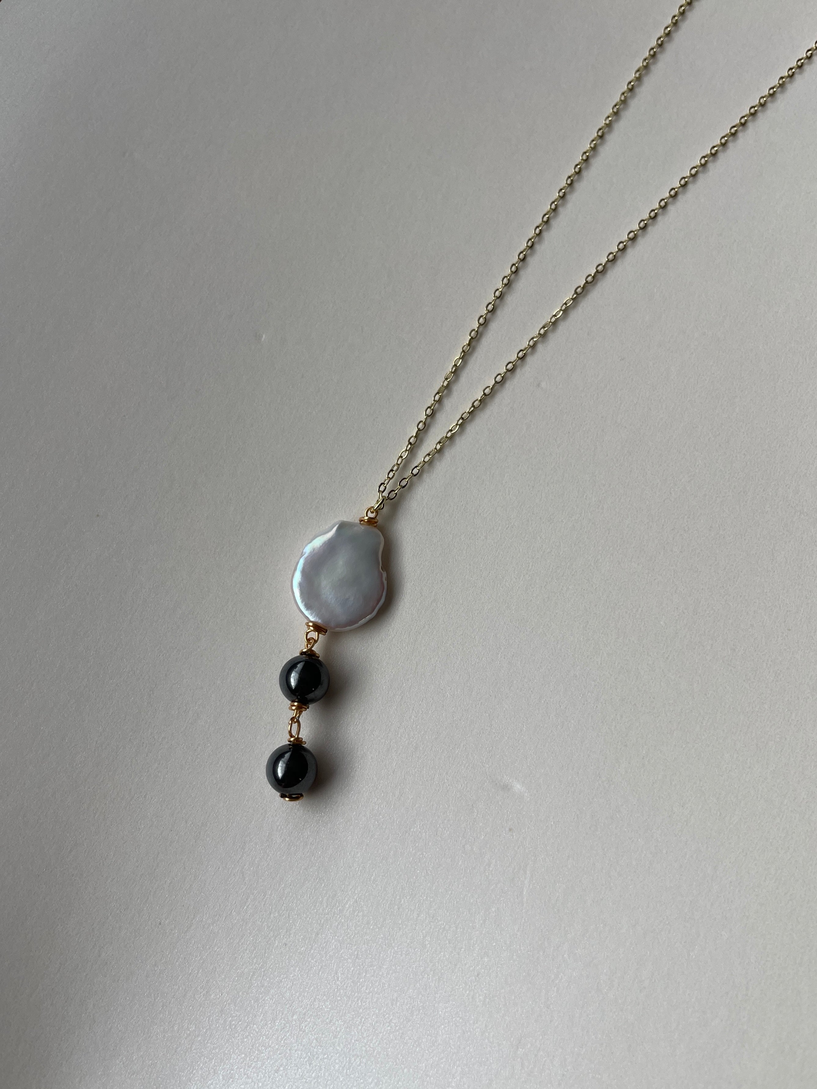 Pearl Eclipse Necklace