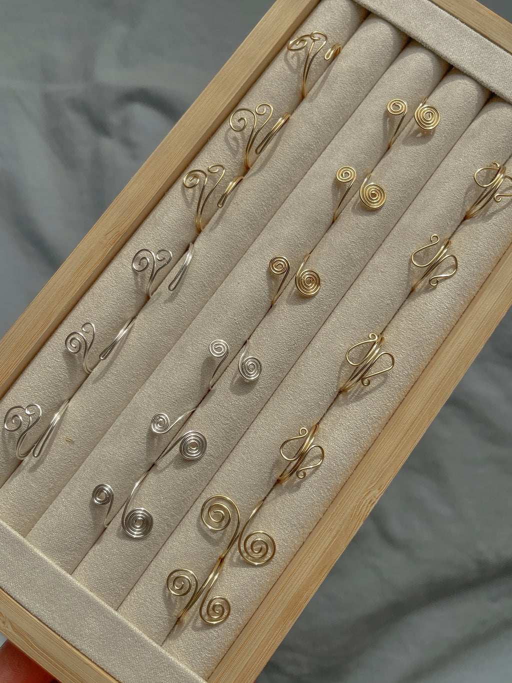 Tide’s Spiral Ring