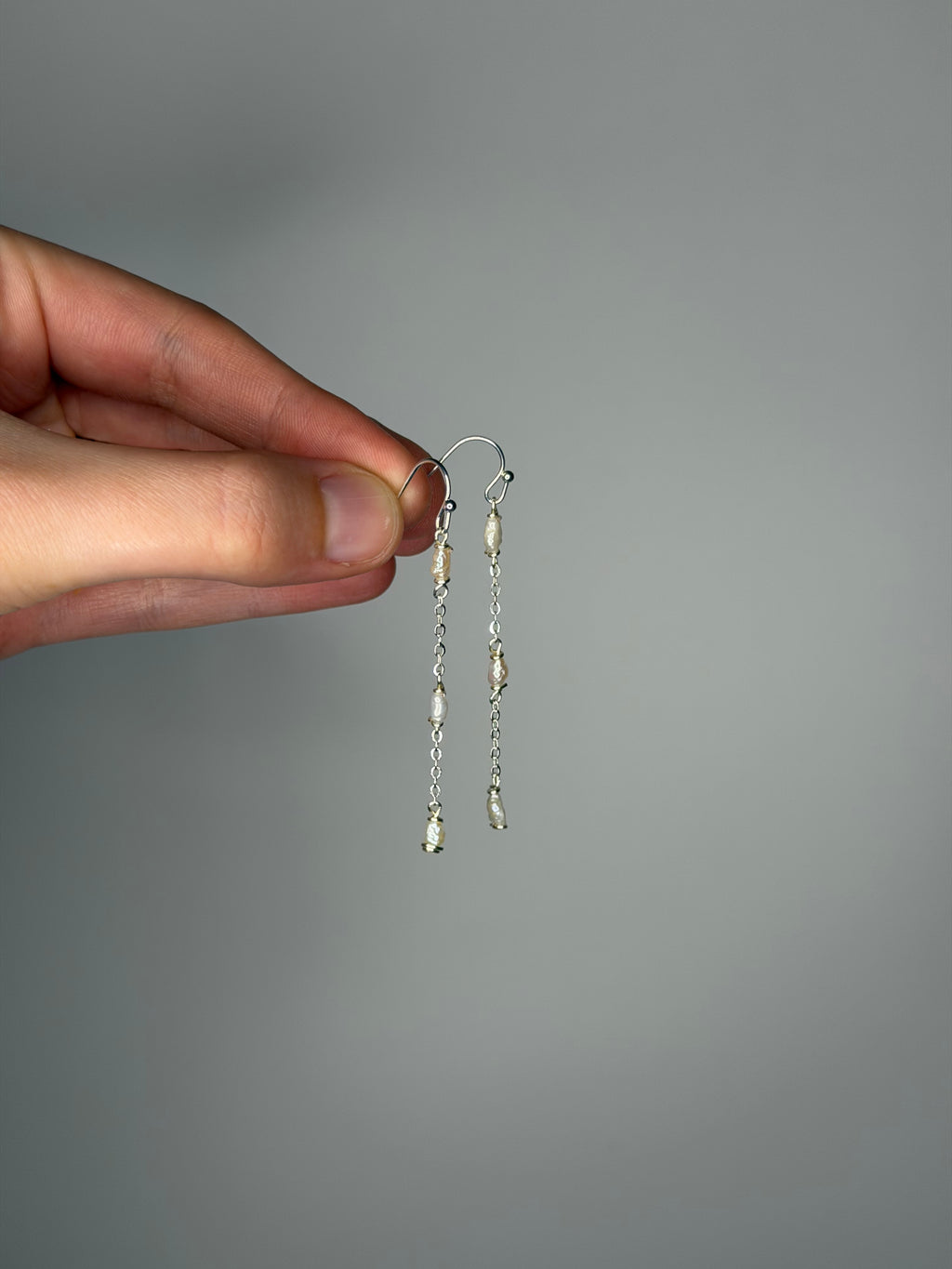 Triple Pearl Dangles