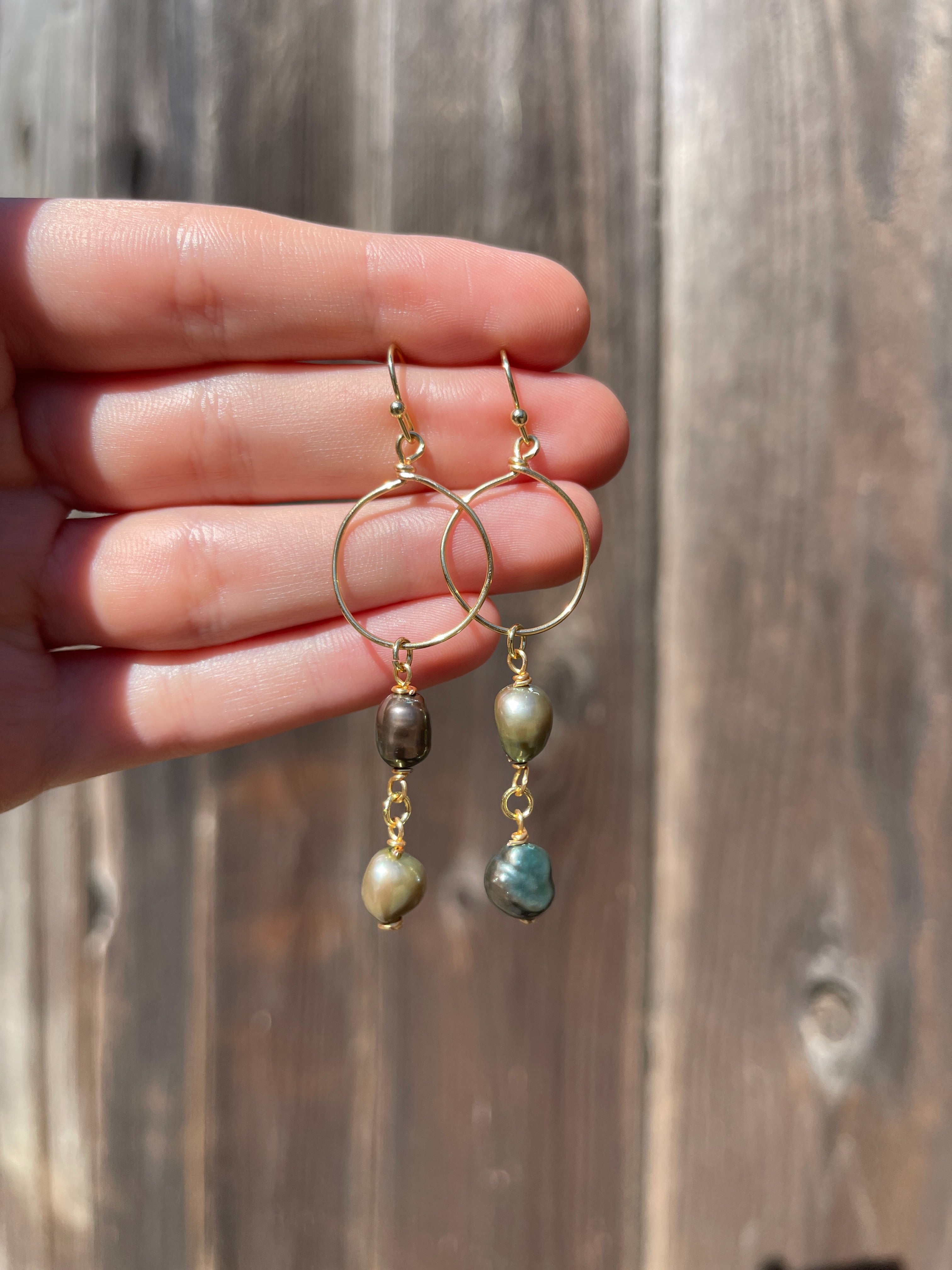 Sea Foam Hoops
