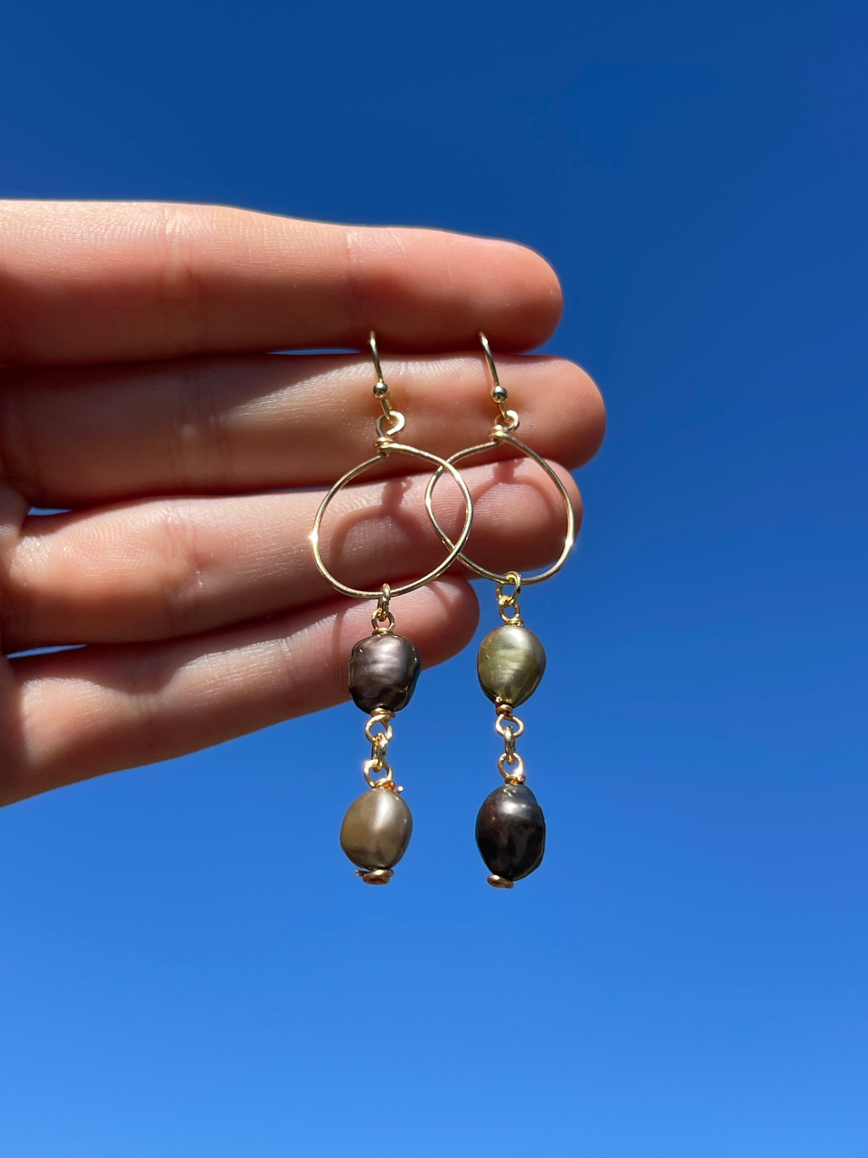 Sea Foam Hoops