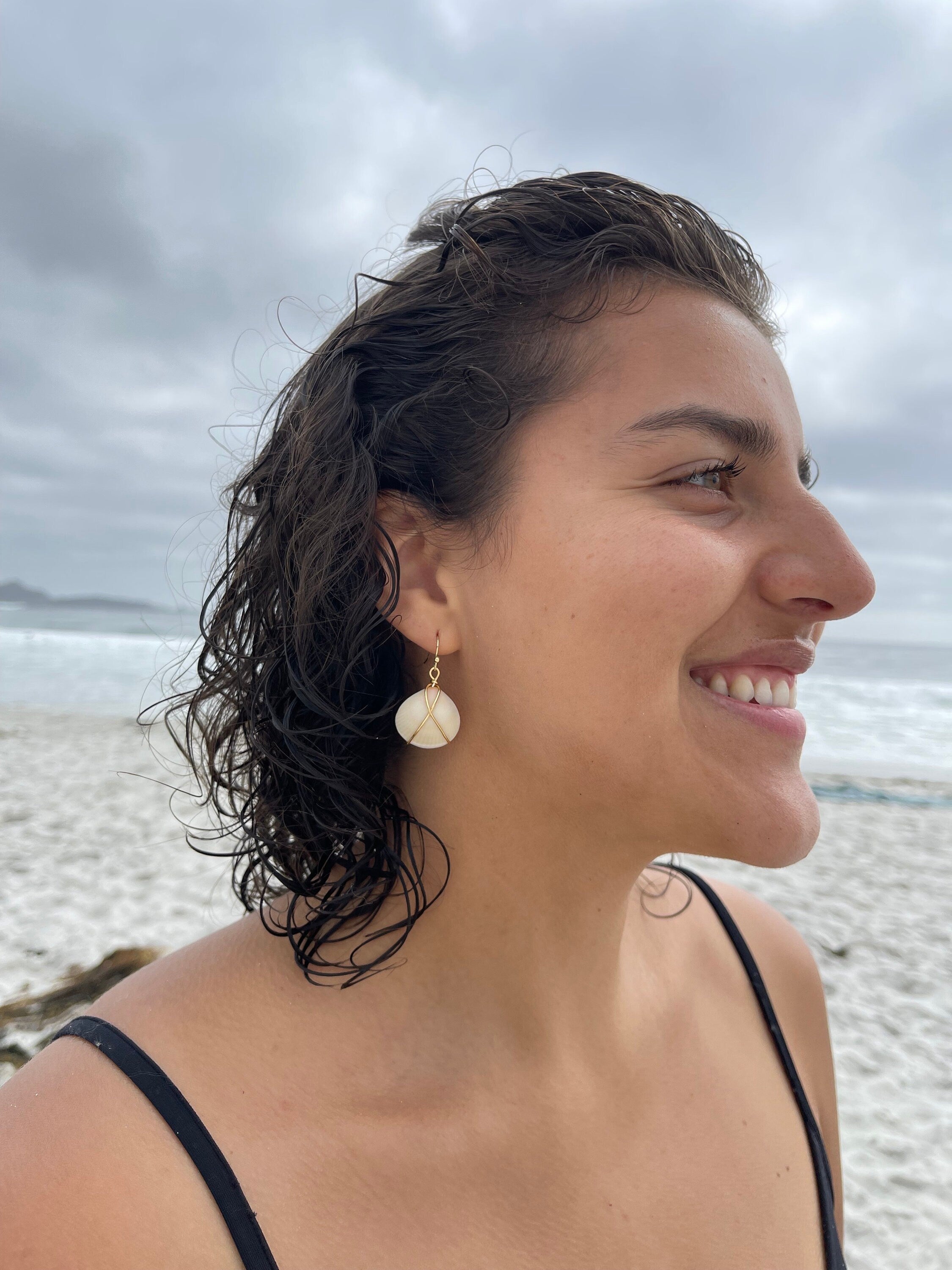 Seashell Wrap Earrings