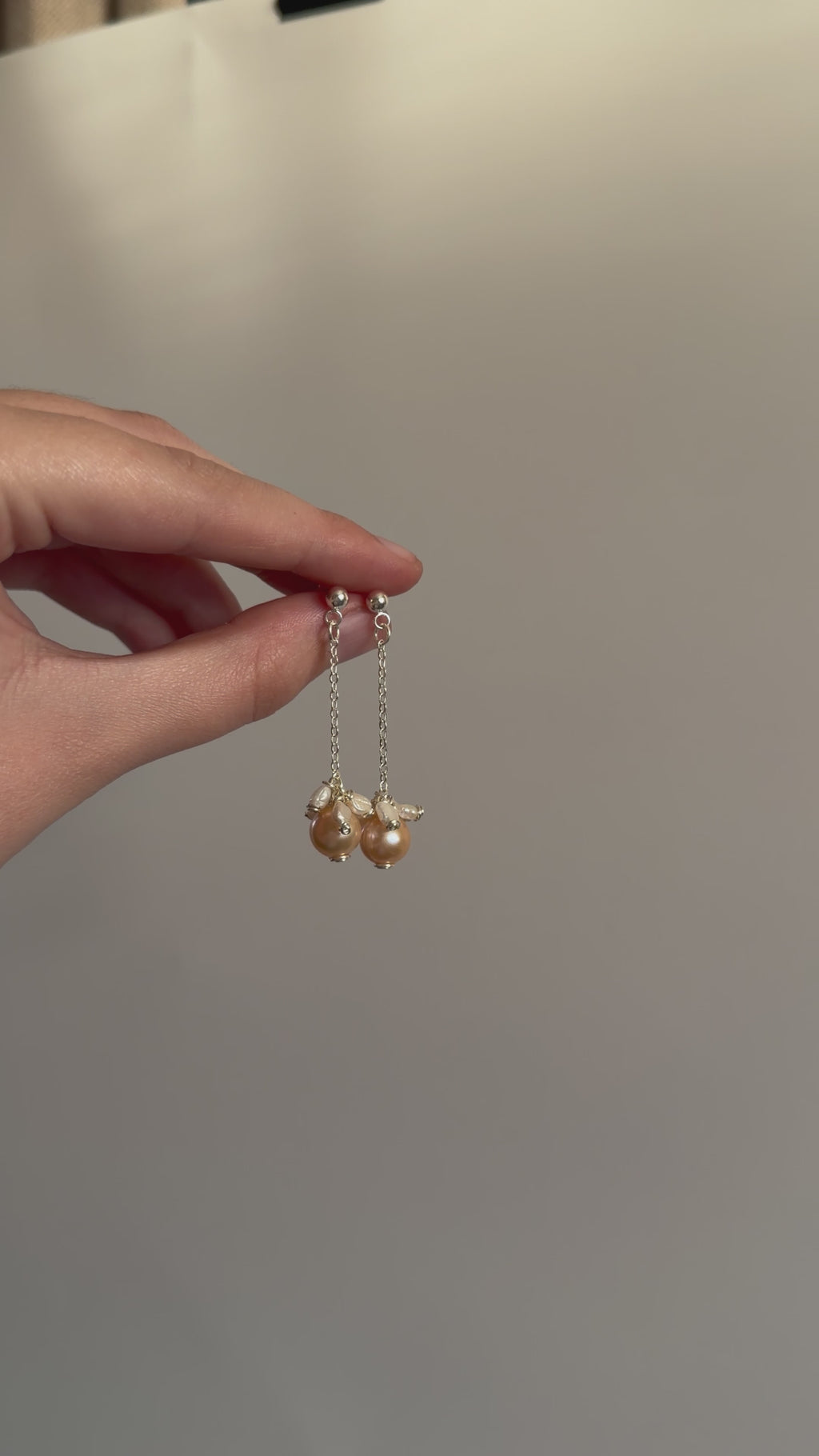 Pink Blush Studs