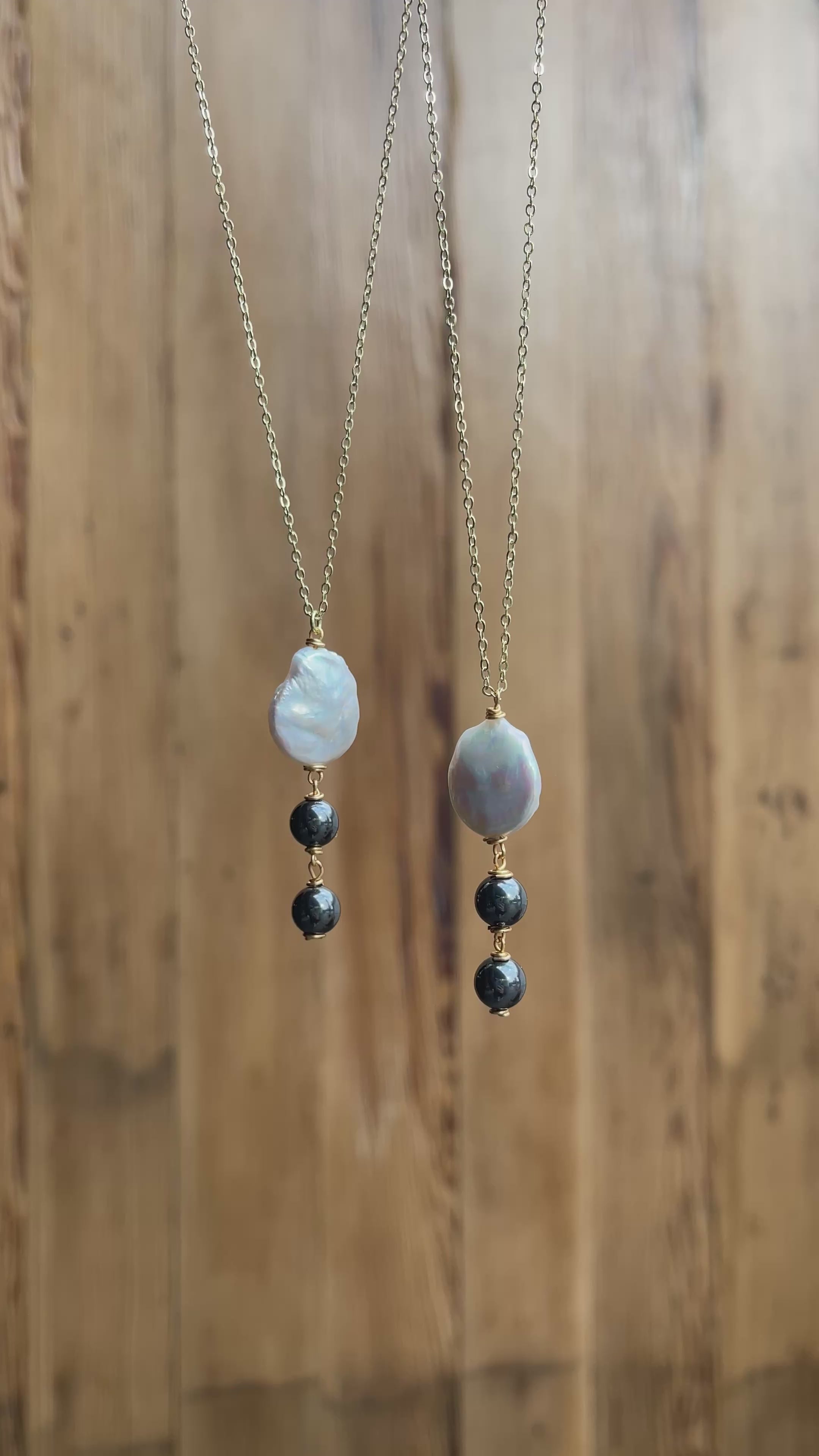 Pearl Eclipse Necklace